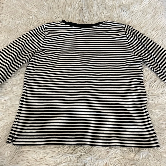 LOFT | Basic Stripped | Long Sleeved Tee - Picture 9 of 12